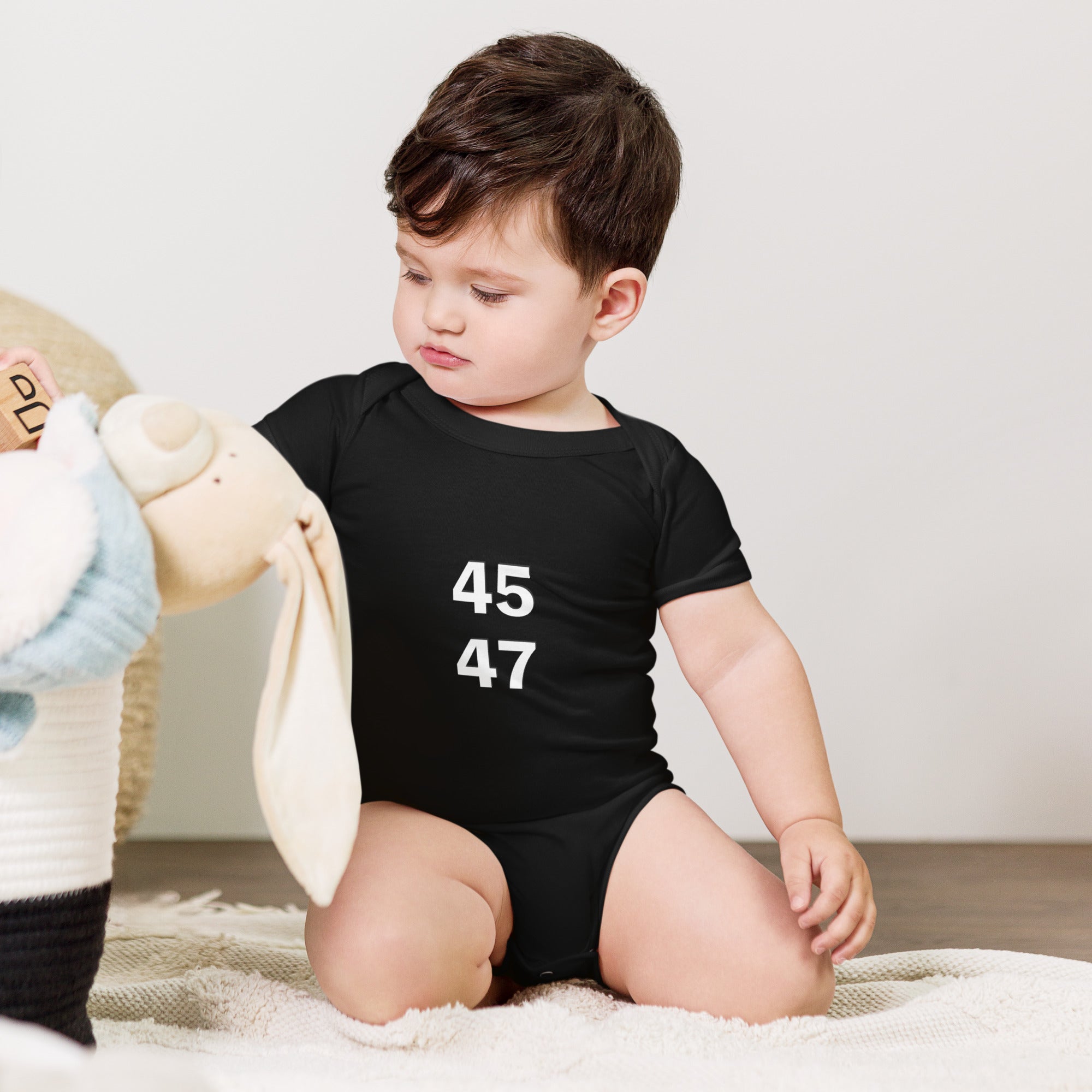 #45 & #47 - Baby Short Sleeve Onesie